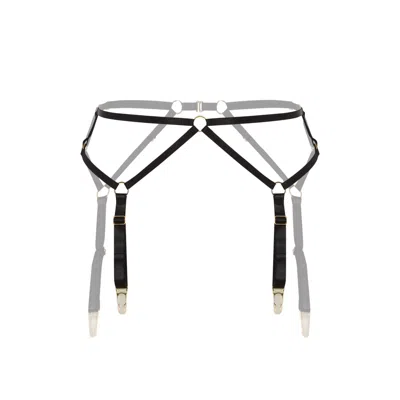 Vivi Leigh London Women's Black Strap Suspenders
