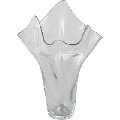 Vivian Lune Home Clear Glass Vase