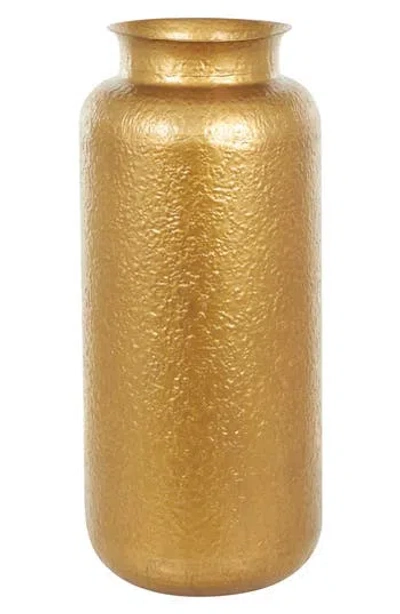 Vivian Lune Home Gold Metal Vase