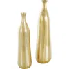 Vivian Lune Home Golden Set Of 2 Vase Set In Gold