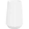 Vivian Lune Home Resin Vase In White