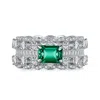 Viviana Halil Women's Green / Silver The Marcela Ring In Multi
