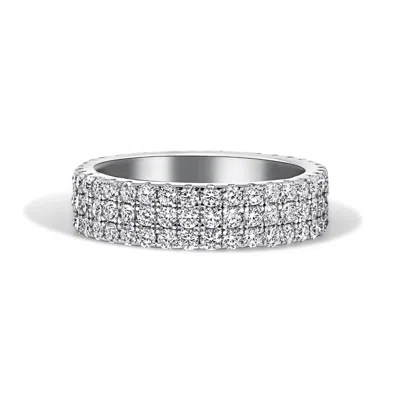 Viviana Halil Women's The Abebi Moissanite Ring In Sterling Silver