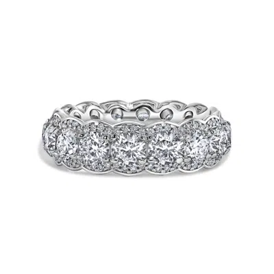 Viviana Halil Women's The Alba Moissanite Ring In Sterling Silver