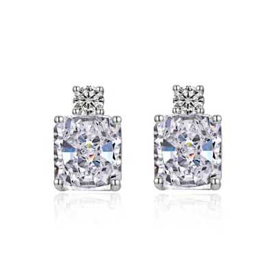 Viviana Halil Women's The Aria Earrings – Sterling Silver Studs Crafted For Bold Femininity