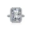 Viviana Halil Women's The Aurora Premium Zirconia Ring In Sterling Silver