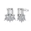 Viviana Halil Women's The Bella Earrings – Sterling Silver Multi-cut Icons In Silver