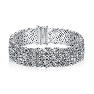 Viviana Halil Women's The Chiara Premium Zirconia Bracelet In Sterling Silver