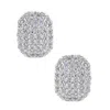 Viviana Halil Women's The Edith Premium Zirconia Earrings In Sterling Silver