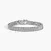 Viviana Halil Women's The Gaia Moissanite Bracelet In Pure Sterling Silver