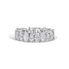 Viviana Halil Women's The Gemma Moissanite Ring In Sterling Silver