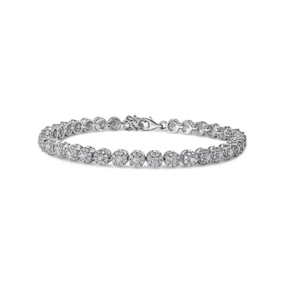 Viviana Halil Women's The Lilith Moissanite Bracelet In Sterling Silver