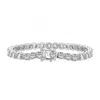 Viviana Halil Women's The Luxxe Tenné Premium Zirconia Bracelet In Pure Sterling Silver Five Mm