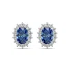 Viviana Halil Women's The Princess Diana Premium Zirconia Earrings In Sterling Silver