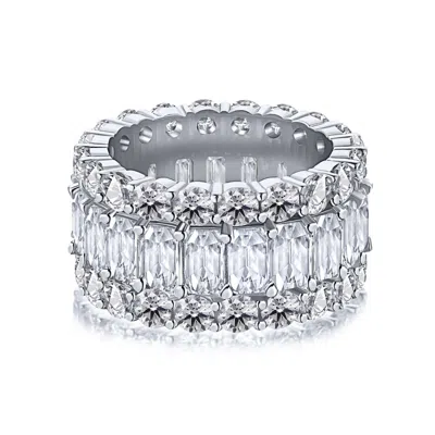 Viviana Halil Women's The Sephora Premium Zirconia Ring In Sterling Silver, Crystal