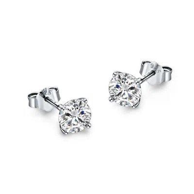 Viviana Halil Women's The Vienna Premium Zirconia Stud In Sterling Silver