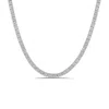 Viviana Halil Women's The Violet Moissanite Necklace In Pure Sterling Silver