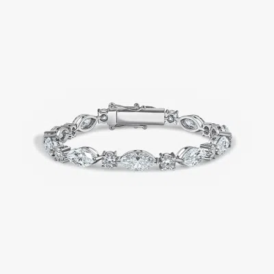Viviana Halil Women's The Yves Moissanite Bracelet In Sterling Silver