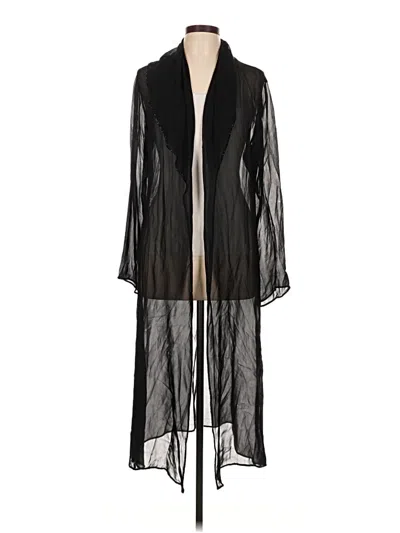 Pre-owned Viviana Uchitel Kimono In Black