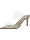 Vivianly Womens Padded Insole Pointed Toe Heels In Multi