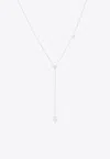 Vivid Jewelers Special Order - Heart Chain Necklace In White-gold And Diamonds In White Gold