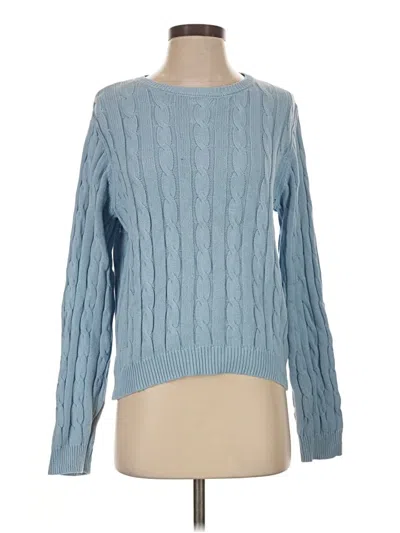 Pre-owned Vivid Pullover Sweater In Blue