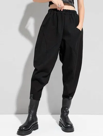 Vividlux Harem Style Pant In Black