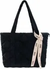 Vividlux Women's Split-joint Shoulder Bag In Black