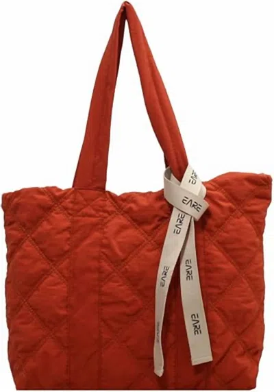 Vividlux Women's Split-joint Shoulder Bag In Orange Red In Multi