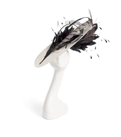 Vivien Sheriff Cosmopolitan Hat Fascinator In White