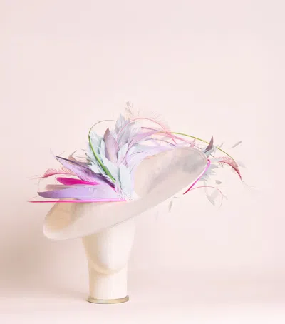 Vivien Sheriff Feather-trim Showjumper Hat