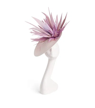 Vivien Sheriff Shaken Not Stirred Hat Fascinator In Ivory