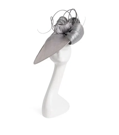 Vivien Sheriff Silver With A Twist Hat Fascinator