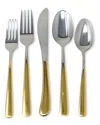 Vivience 20pc Colorblock Flatware Set