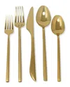 Vivience 20pc Crownex Flatware Set In Gold