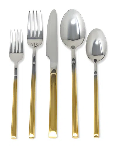 Vivience 20pc Simplicite Flatware Set In Blue