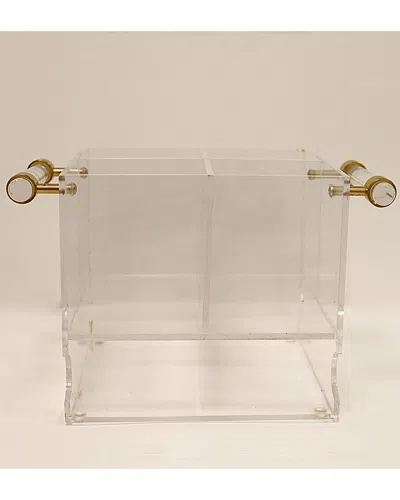 VIVIENCE VIVIENCE ACRYLIC CUTLERY HOLDER