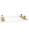 Vivience Acrylic Tray With Handle Accent