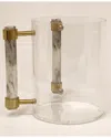 Vivience Acrylic Wash Cup With Handles In Multi