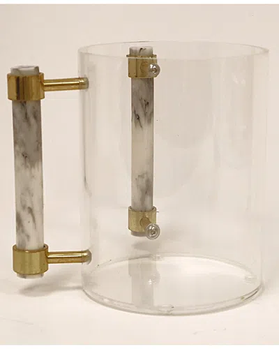 VIVIENCE VIVIENCE ACRYLIC WASH CUP WITH HANDLES
