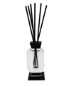 Vivience Black Accents Crystal Reed Diffuser, Lilly Of The Valley Scent In Clear,black