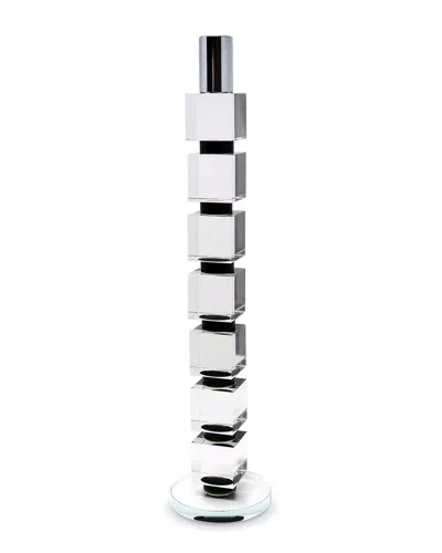 VIVIENCE VIVIENCE BLOCK CRYSTAL CANDLESTICK