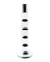 Vivience Block Design Crystal Candlestick In Multi