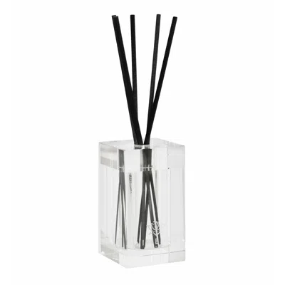VIVIENCE CLEAR SQUARE REED DIFFUSER - "ENGLISH PEAR & FREESIA" SCENT