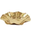 Vivience Crushed Platter In Gold