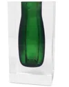 Vivience Crystal Bud Vase With Double Wall & Colored Inner