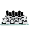 Vivience Crystal Chess Game In Black