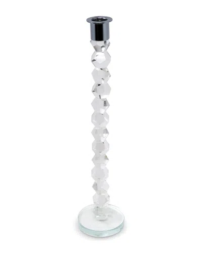 VIVIENCE VIVIENCE CRYSTAL DIMENSIONAL CANDLESTICK