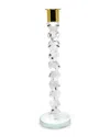 Vivience Crystal Dimensional Candlestick With Tip In Multi