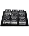 Vivience Crystal Tic Tac Toe Game In Black